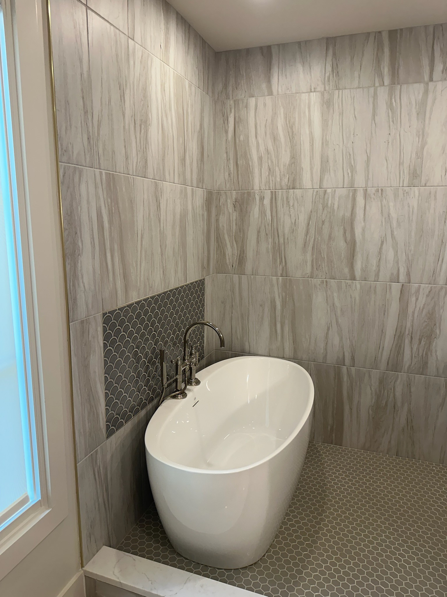 Staircase and railing in Hoover Alabama new build