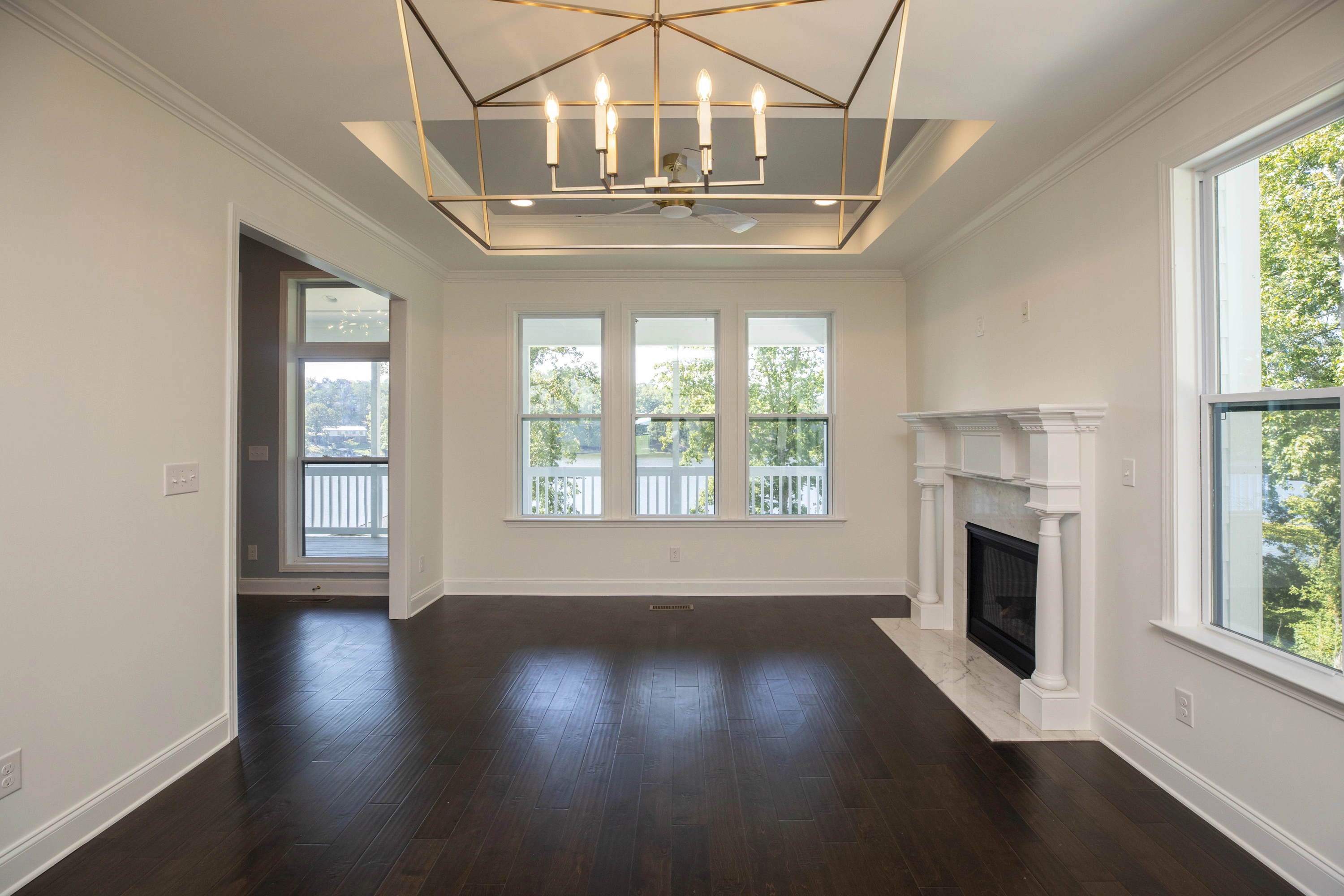 Craftsman style home in Hoover with detailed finishes