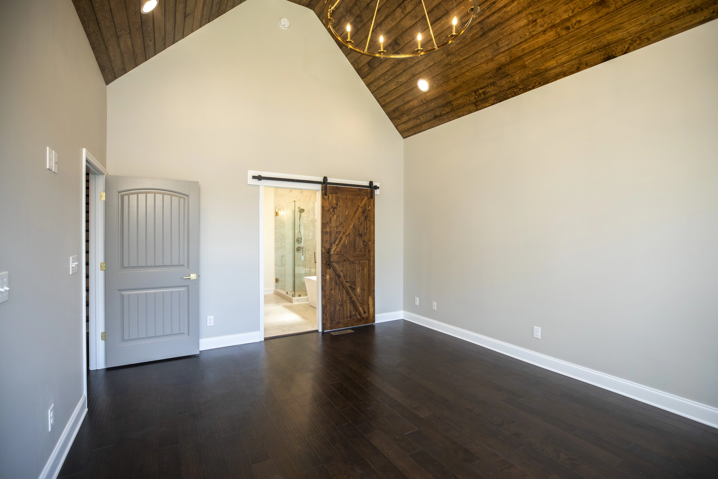 Open living and dining space in Birmingham Alabama home