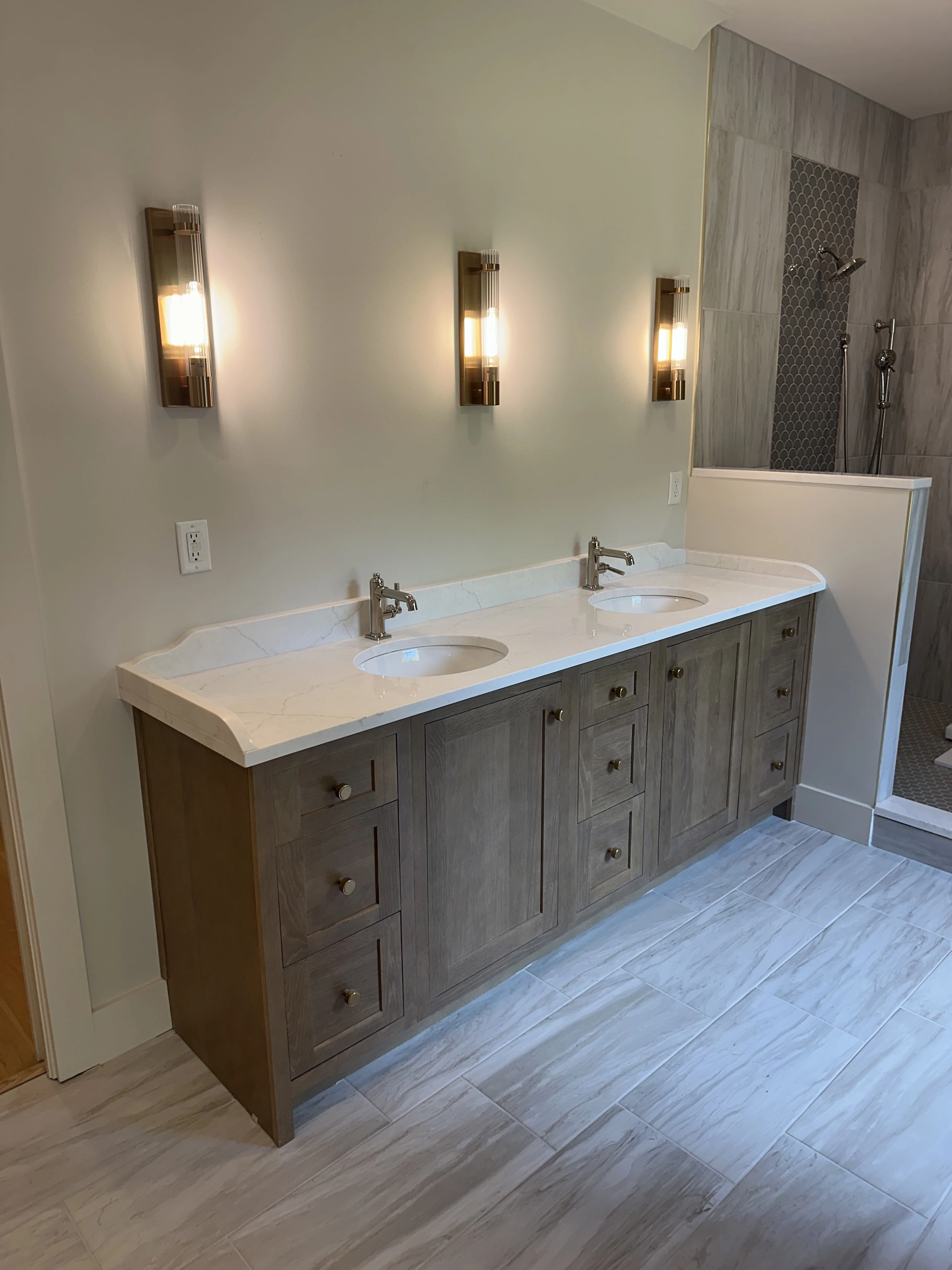 Open concept kitchen remodel in Birmingham area