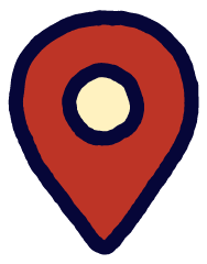 An illustrated location icon.