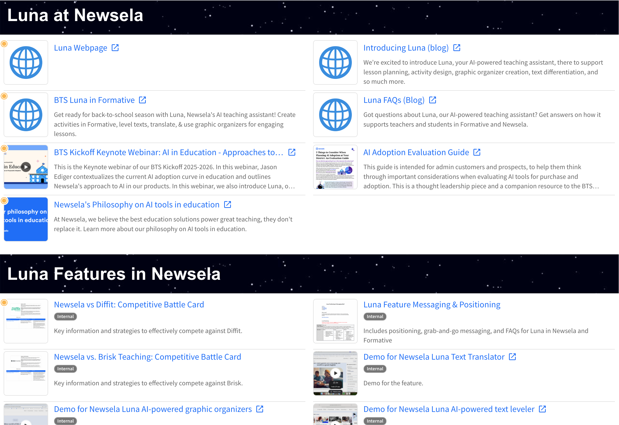 AI Feature Suite Launch