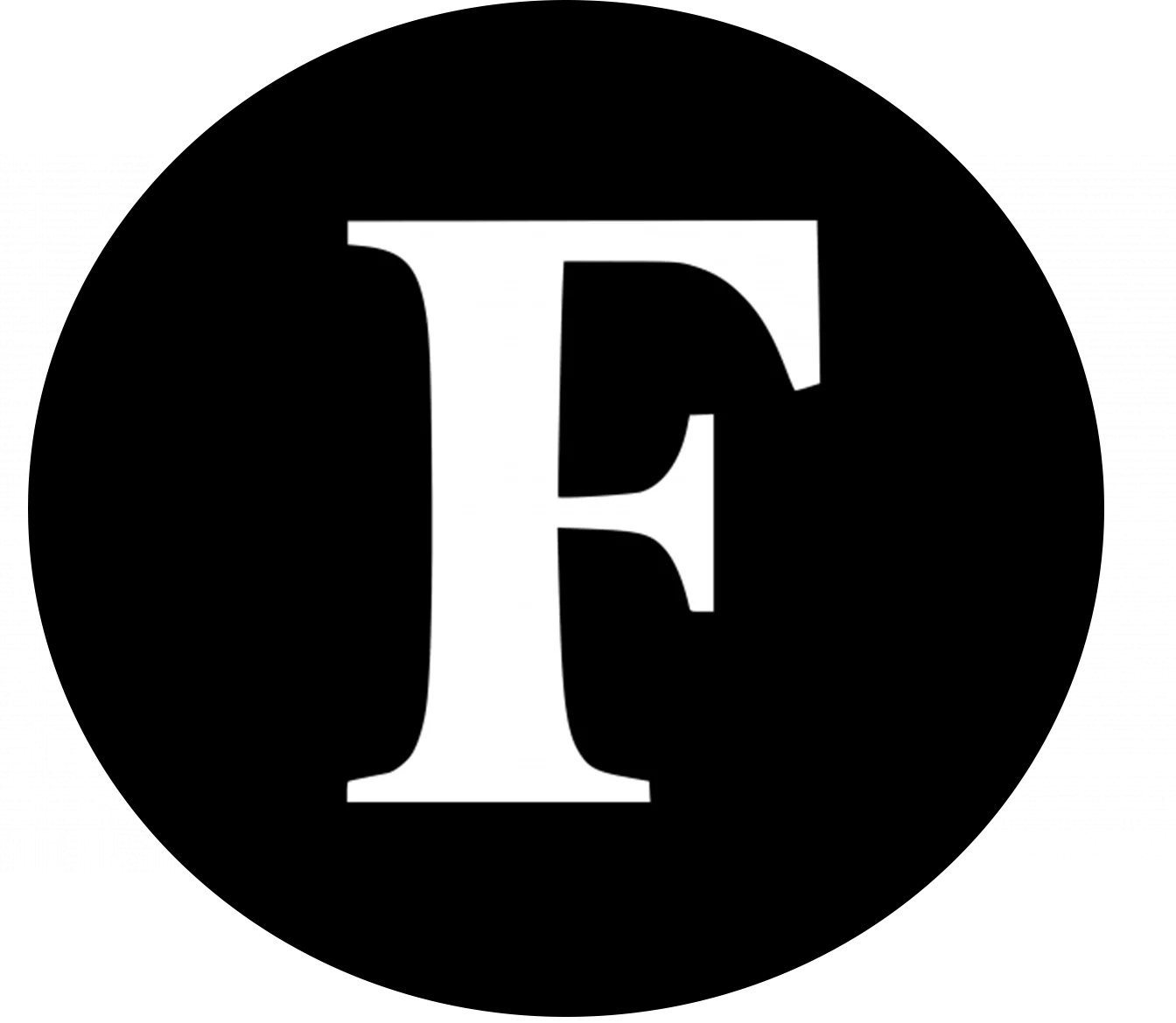 Forbes logo featuring a white capital 'F' on a black background. - Phoenix | LUNARTECH