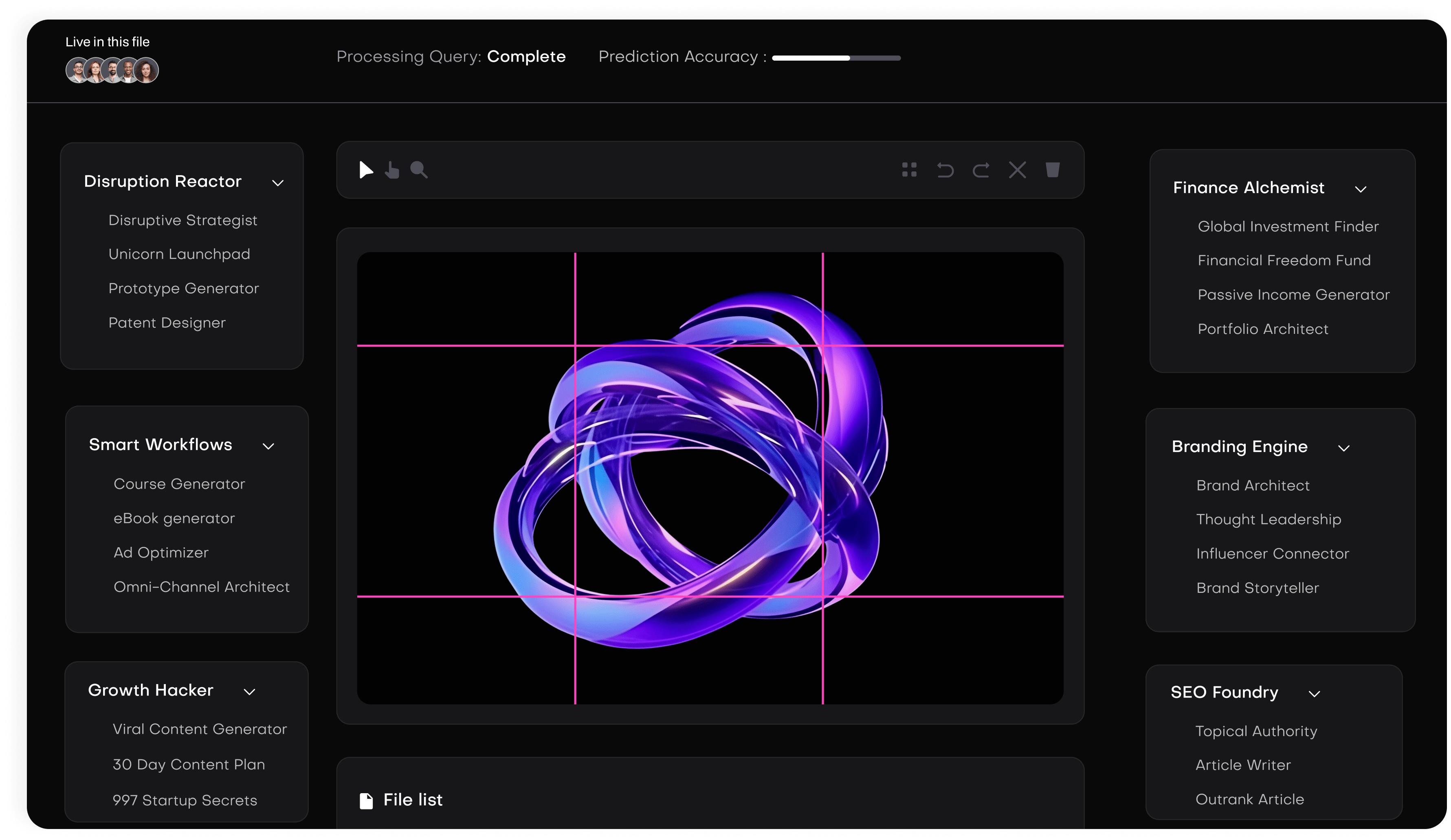 Dashboard Demo - Phoenix - LUNARTECH
