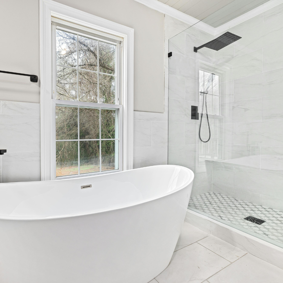 Tub-to-Shower Conversion