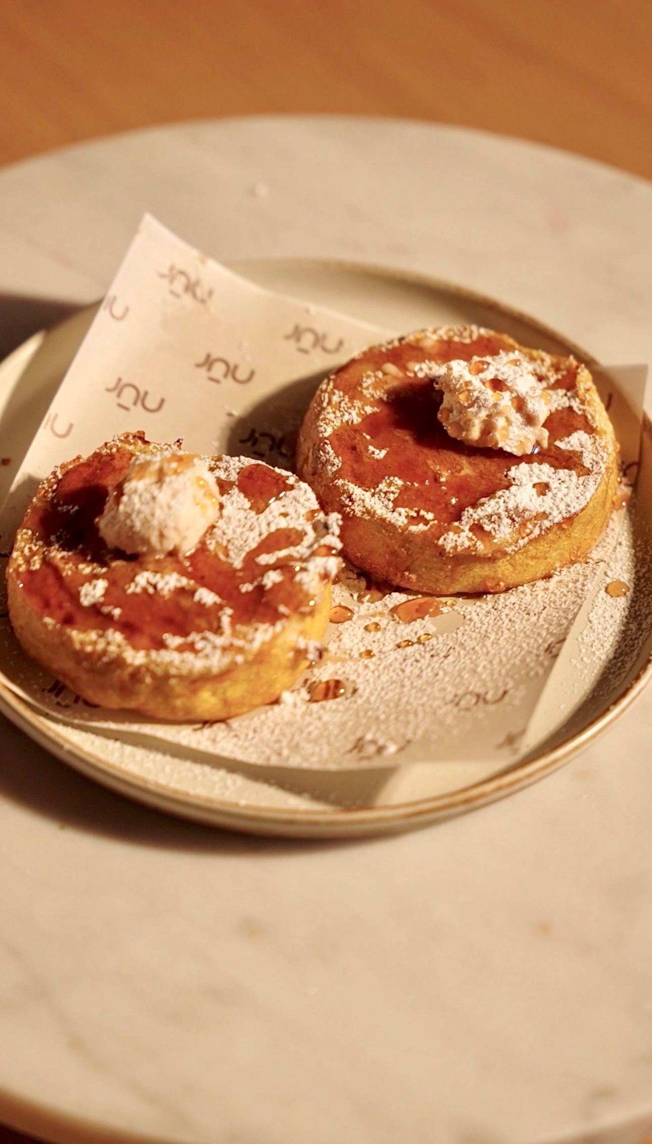 Menu item placeholder