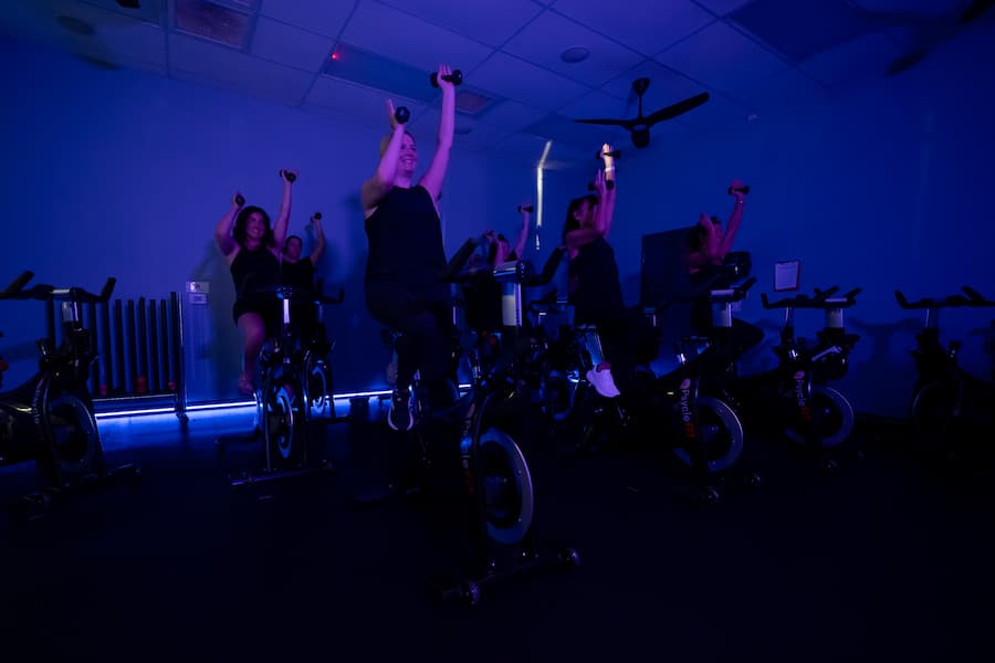 dance studio class in session