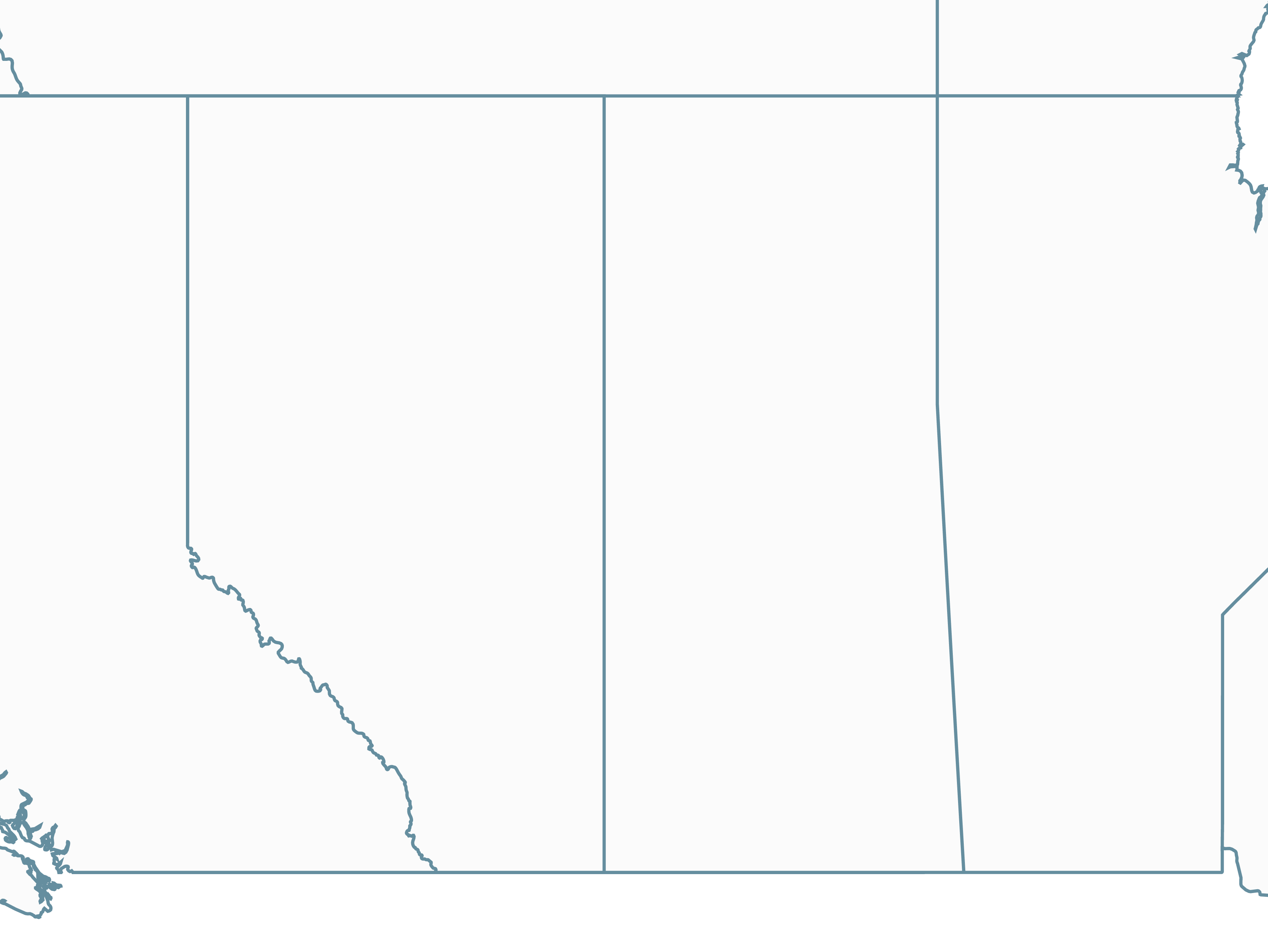 Drawing of Canadian territories