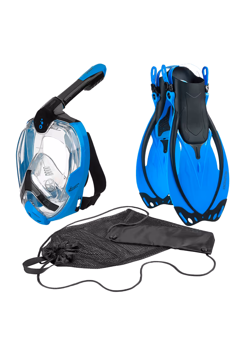 Snorkel and Fins