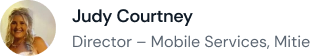 Judy Courtney, Directo - Mobile Services, Mities Facilities Management