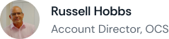 Russell Hobbs, Account Director, OCS Facilities Management