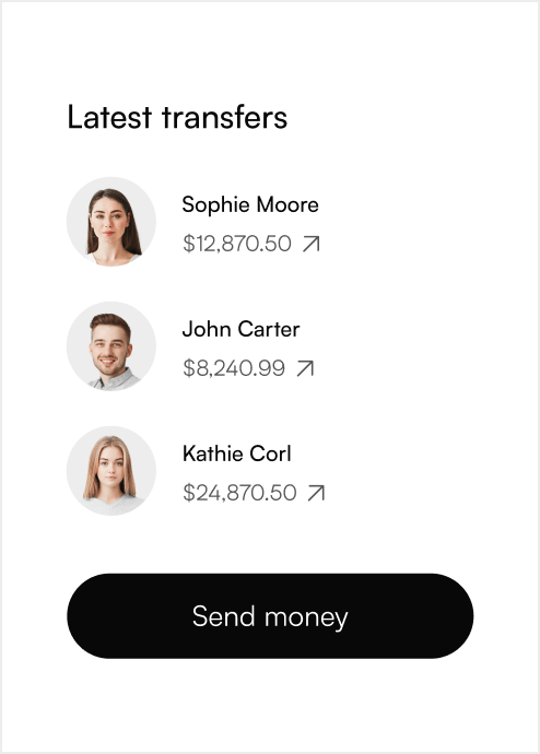 Bank Illustration - Fintech X Webflow Template