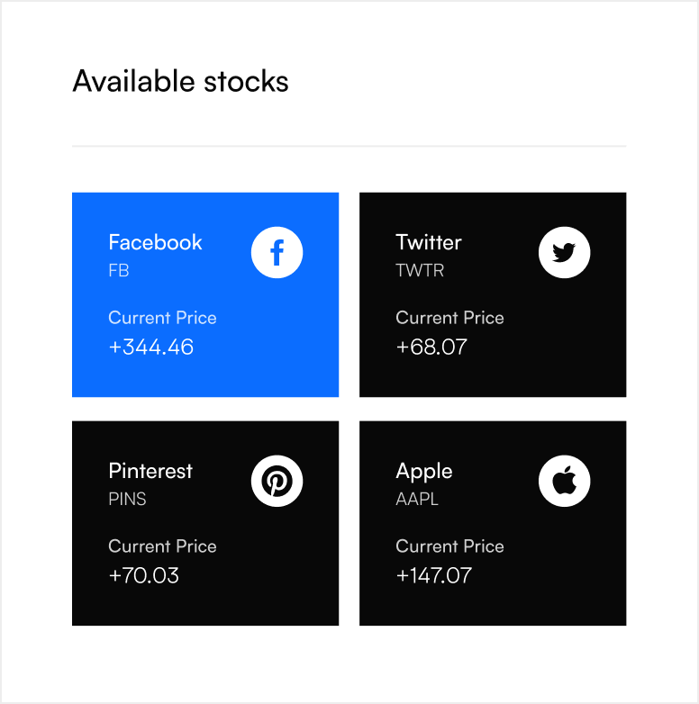 Stocks - Fintech X Webflow Template