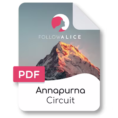 Annapurna Circuit PDF Download Icon