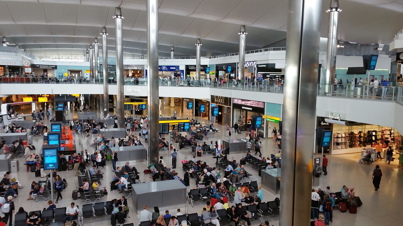 Heathrow Airport terminal