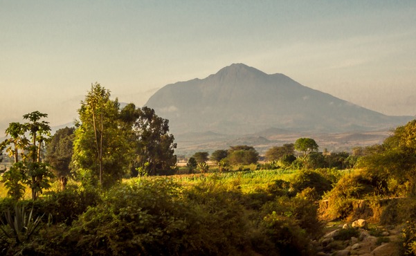Mount Hanang from a distance, Tanzania