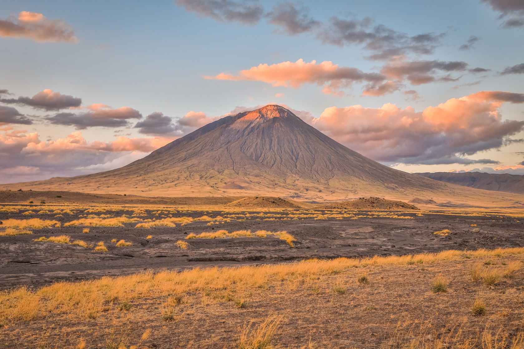 Ours. S. Ol Doinyo Lengai sunset or sunrise