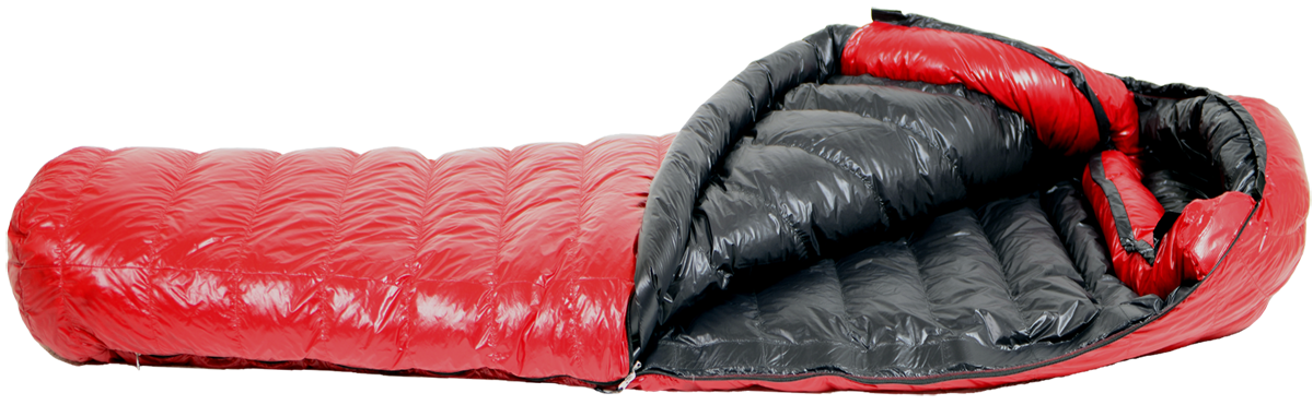 Sleeping bag with draft collar and hood