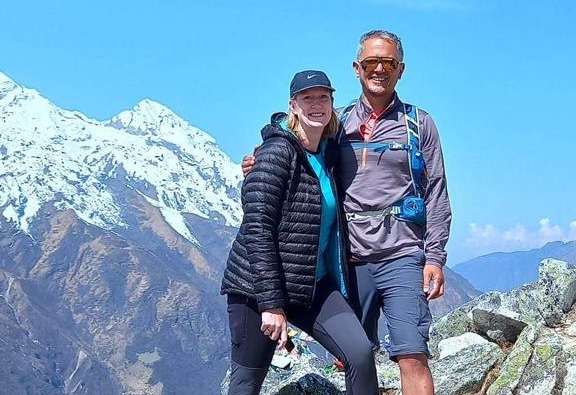 Bryan and Nikki Langtang Valley trek May 2023