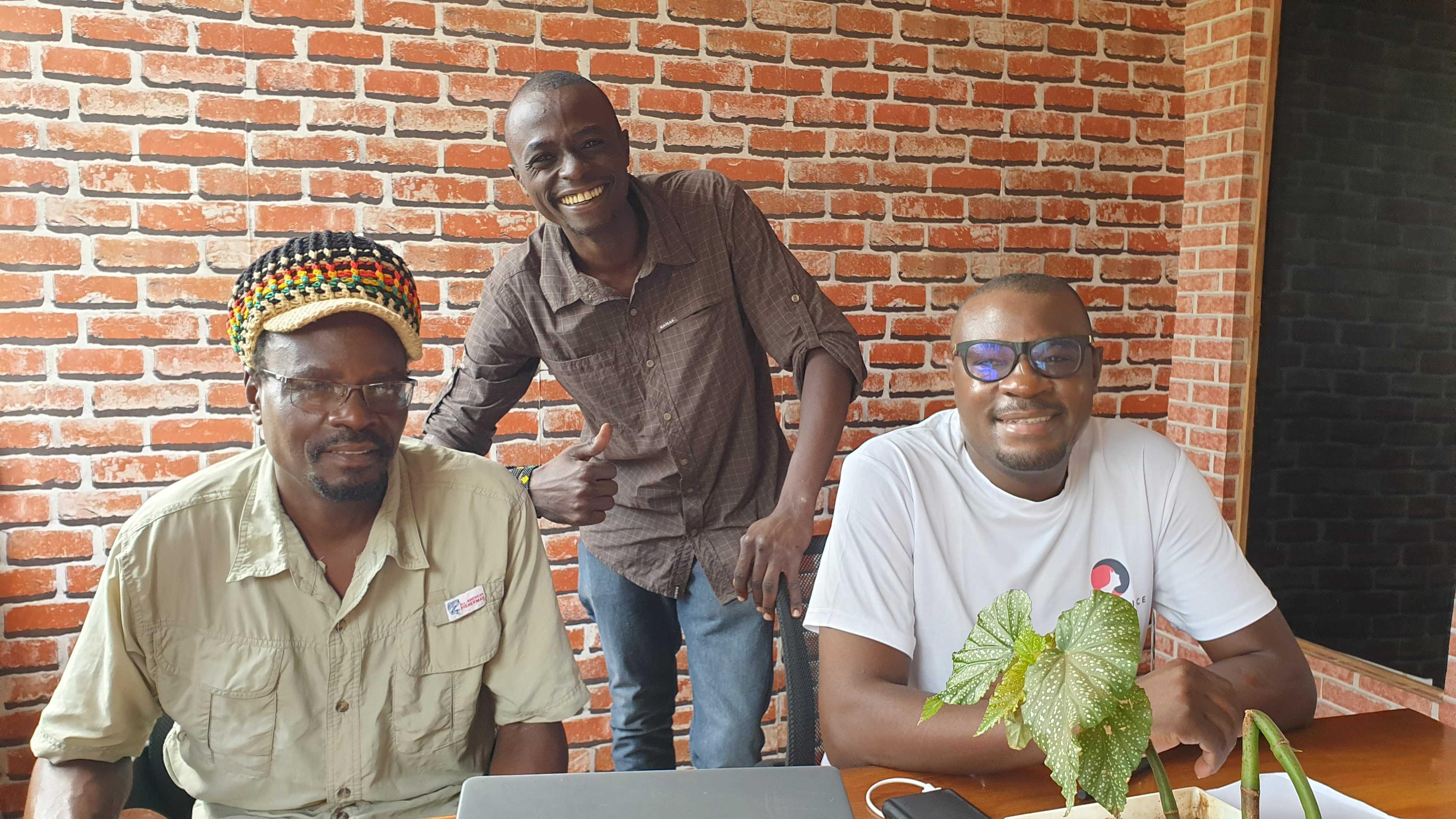Trevor, Chris and Bobu, FA team pics