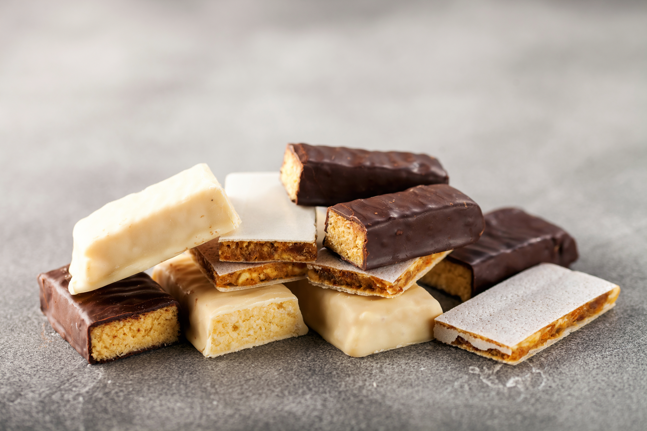 Ours. Protein bars, hiking trekking snack