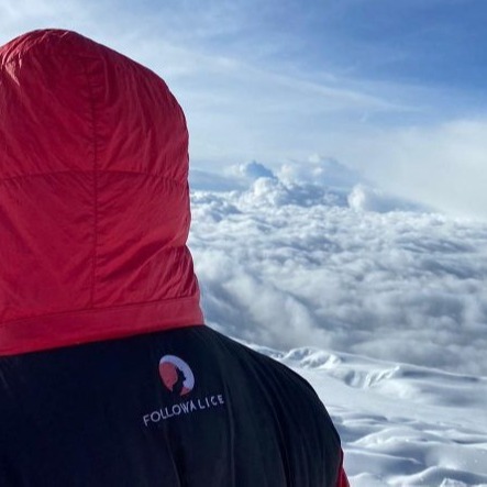 Follow Alice Kilimanjaro down jacket
