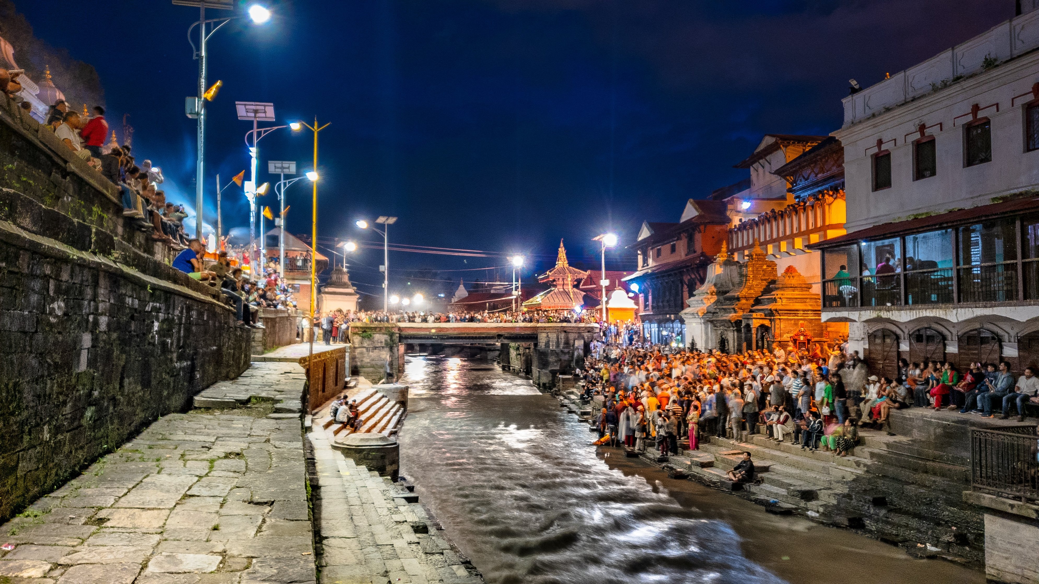 Kathmandu at night