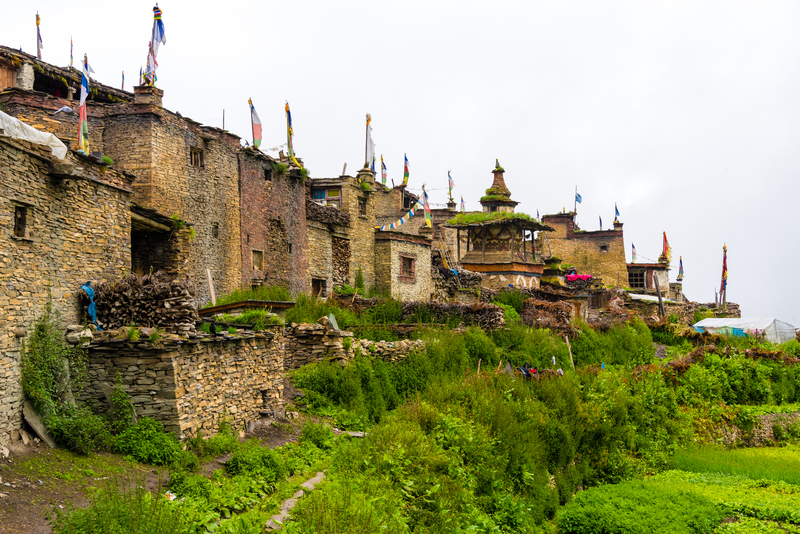 Nar village, Nar–Phu and Annapurna Circuit, Nepal