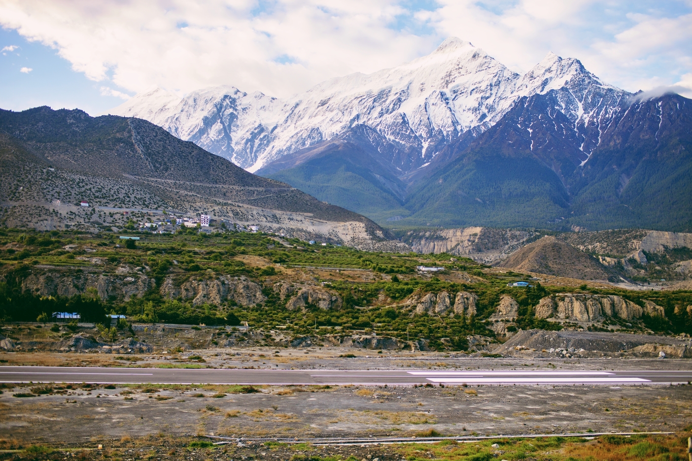 Ours. S. Jomsom Airport, Annapurna Circuit, Nepal