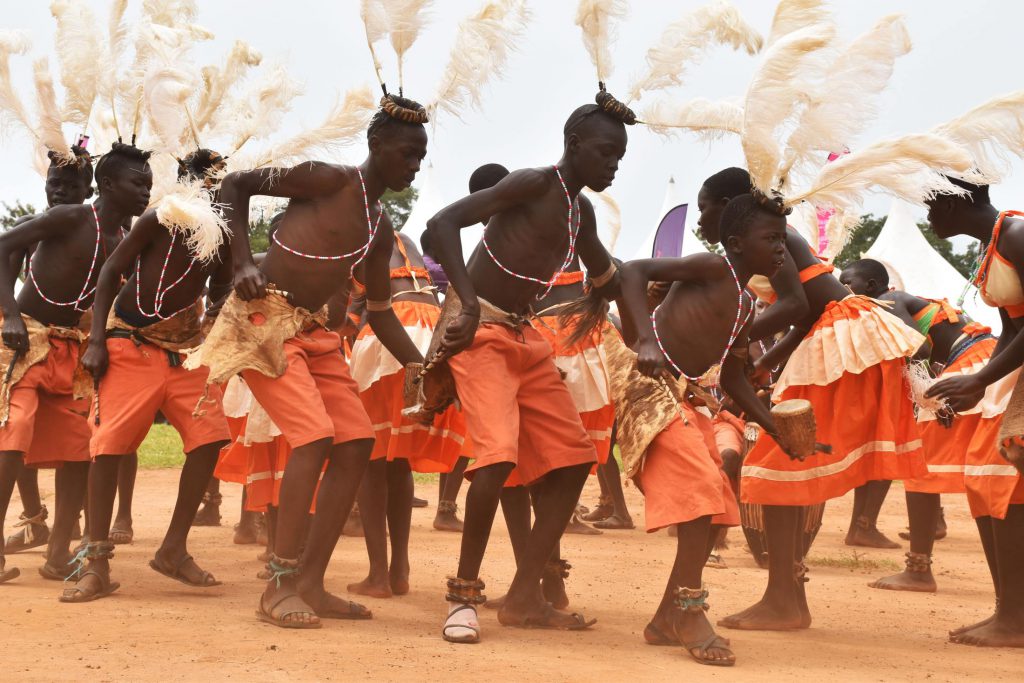 Ugandan dancers