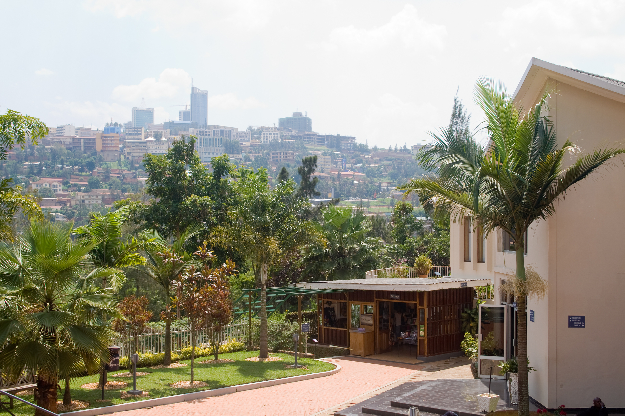 Entrance to the Genocide Memorial Centre, Kigali, Rwanda