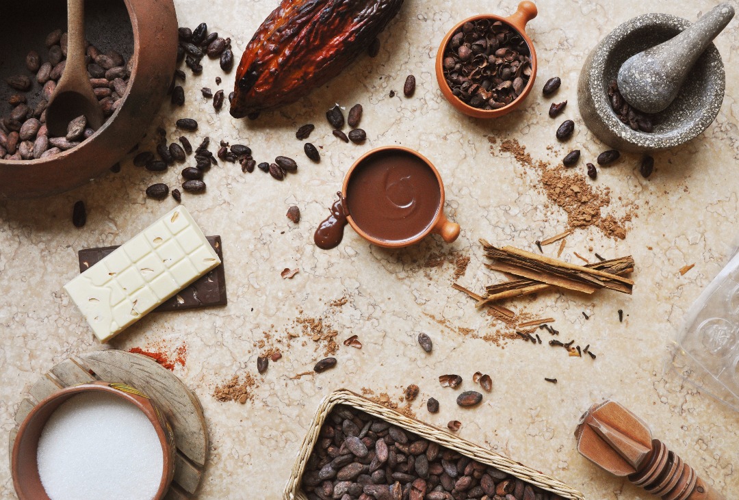 chocolate making in Peru, Miraflores. Choco museum photo
