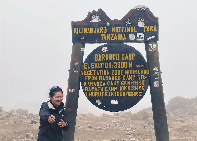 Jillian Tofukuji at Barranco Camp