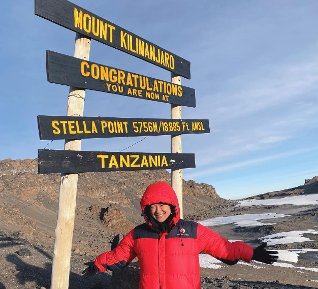 Jillian Tofukuji at Stella Point
