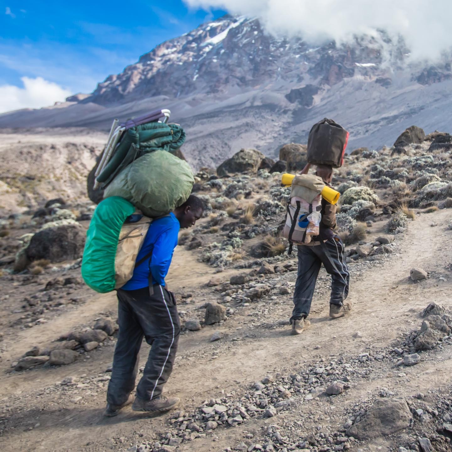 Kilimanjaro porters