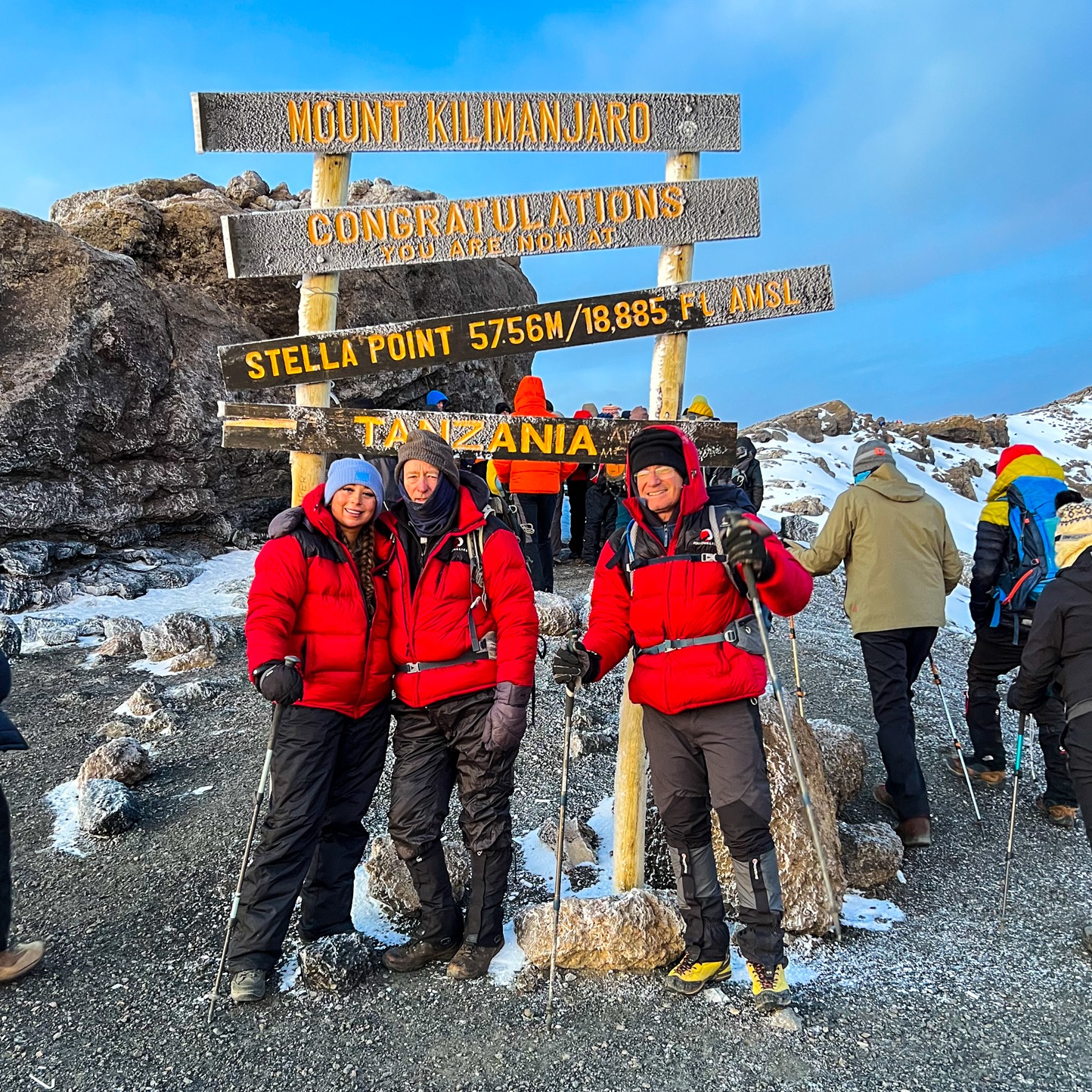 Kilimanjaro - Stella Point - Portrait Alicia Garrett