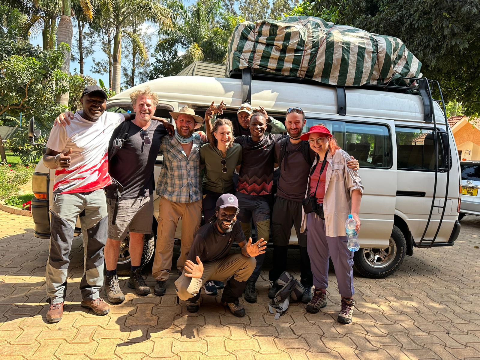Walter. October 2023. 9-day Northern Circuit, Kilimanjaro. Group by van