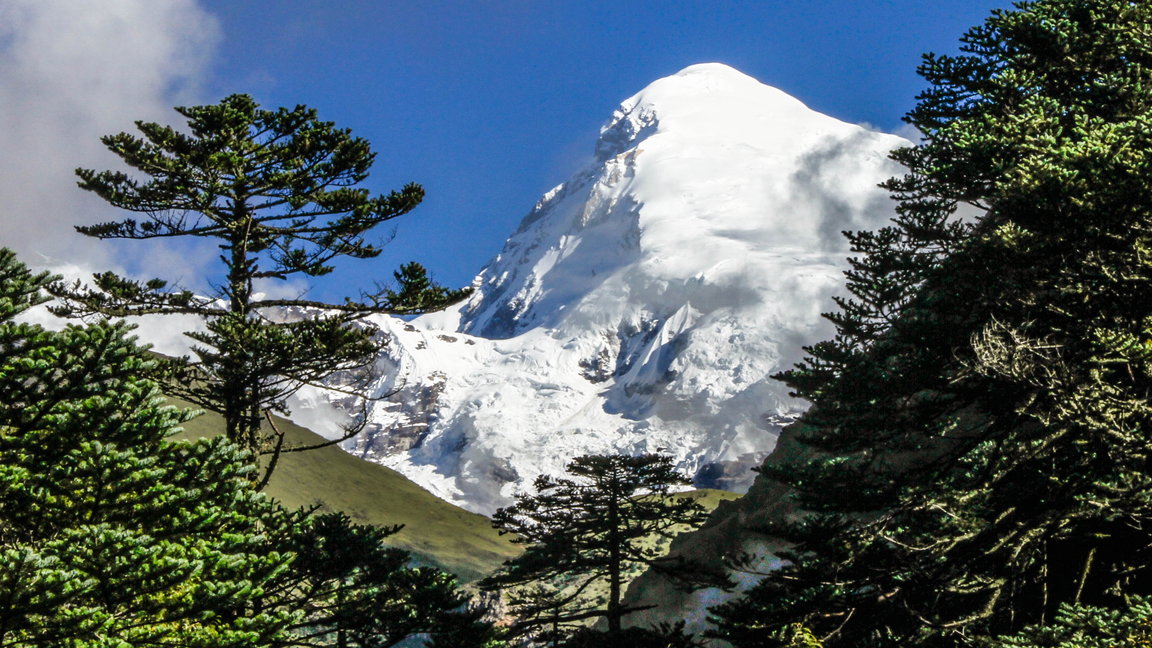 Pur. Jomolhari Bhutan