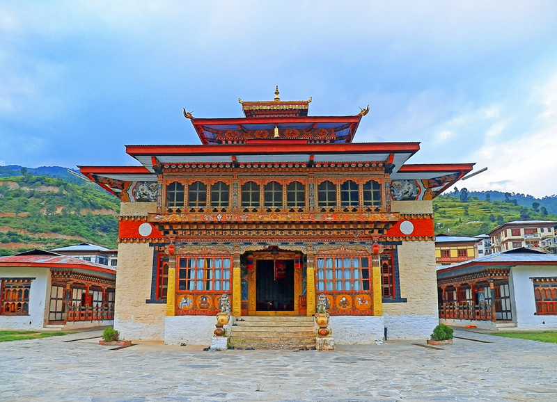 OUrs. A Bhutanese Buddhist Monastery in Paro, Bhutan