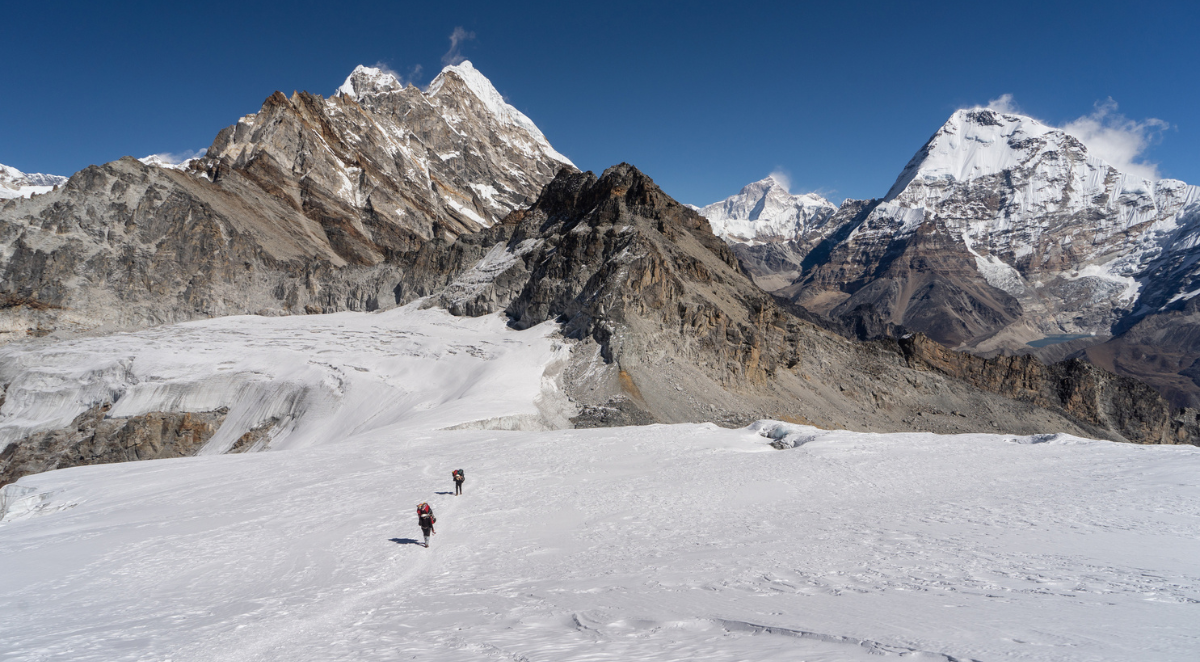 Mera peak base camp to Mera peak high camp