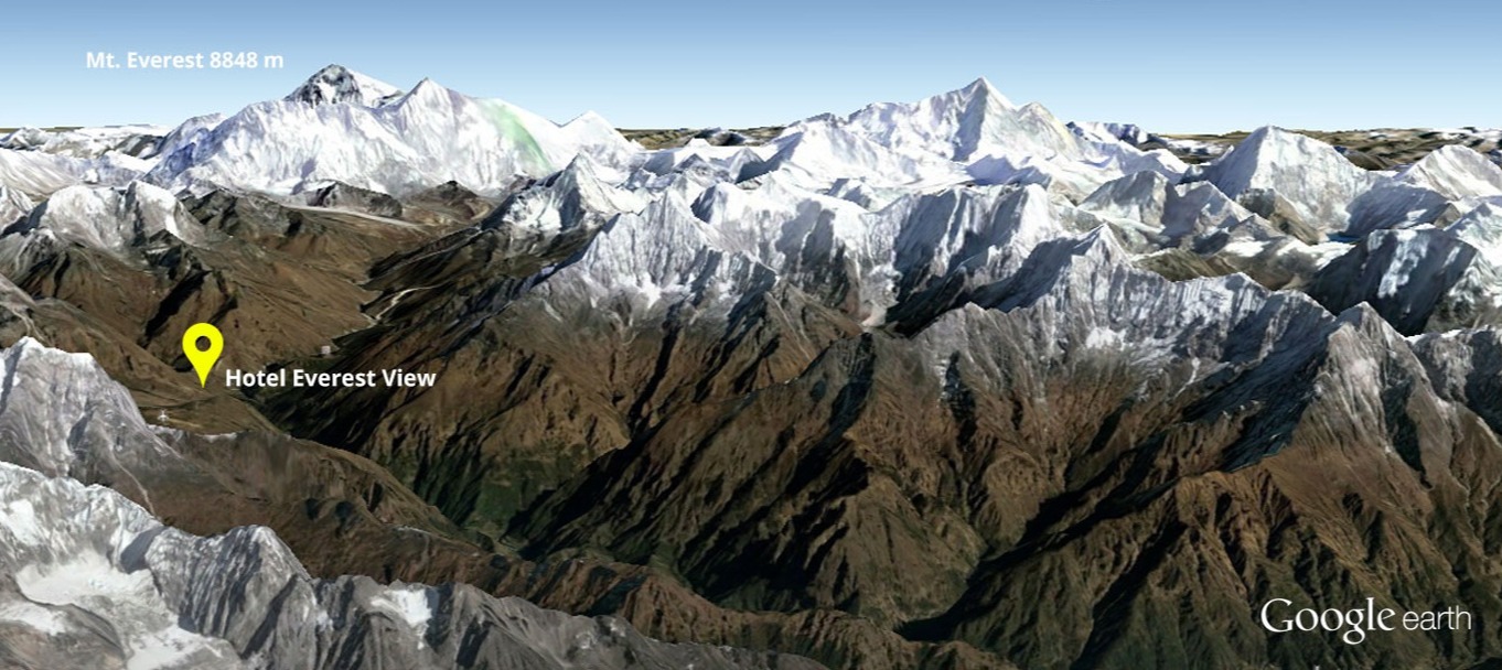 Hotel Everest View Google map