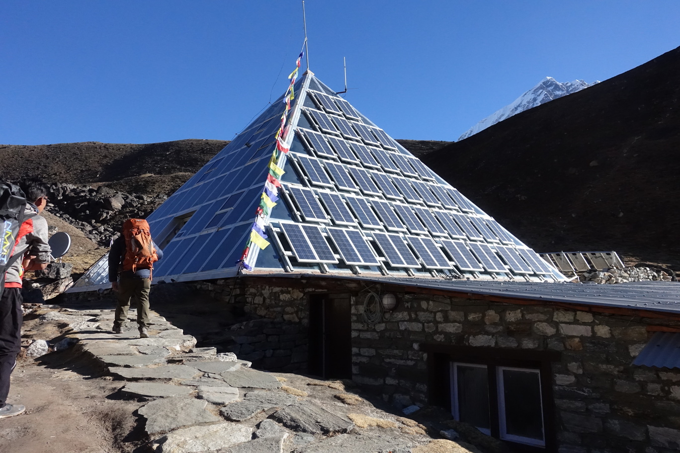 Near Lobuche, Nepal, The Pyramid International Laboratory