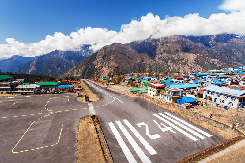 Ours. Lukla Airport, Nepal