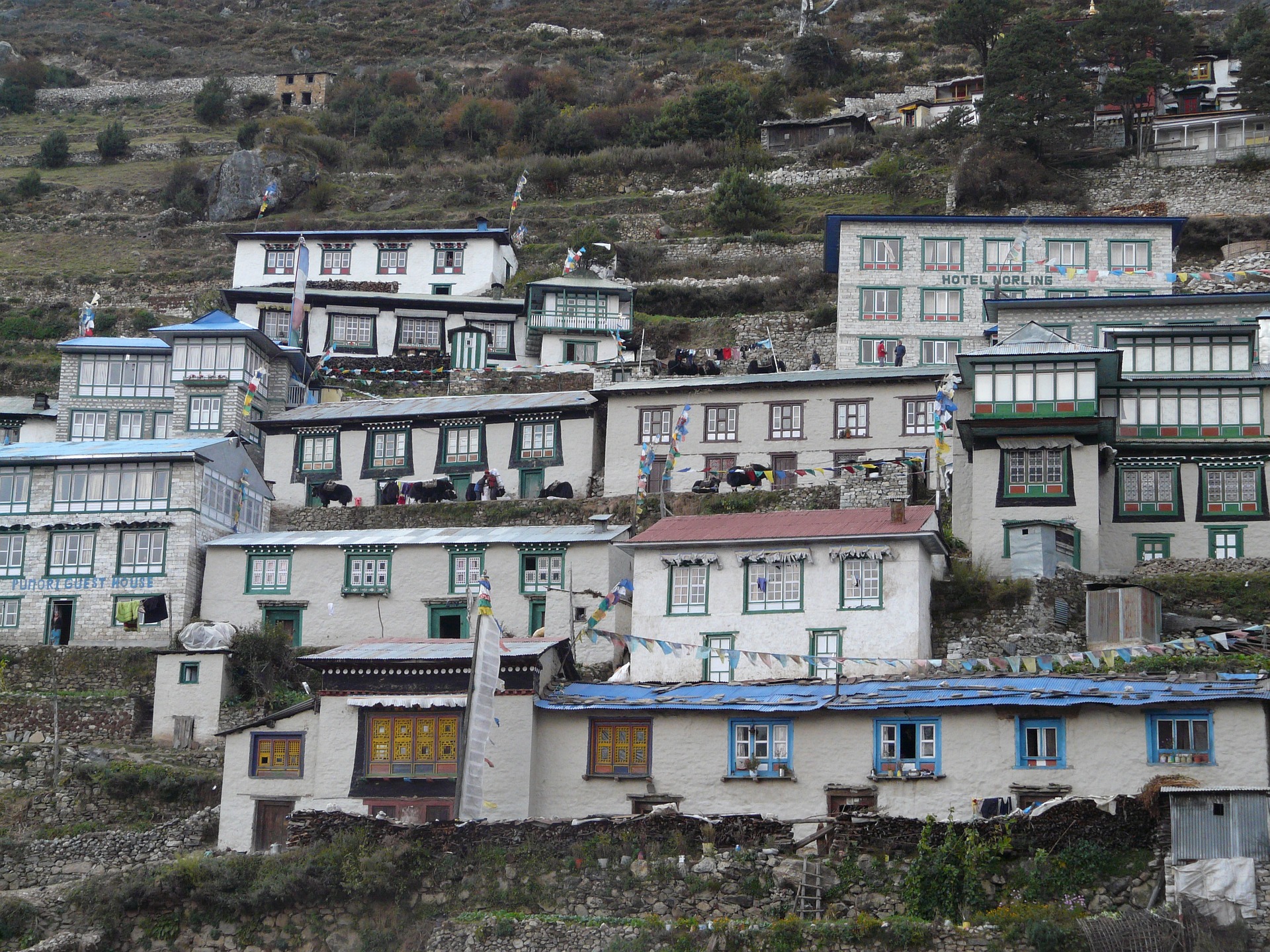 namche-bazaar-Nepal