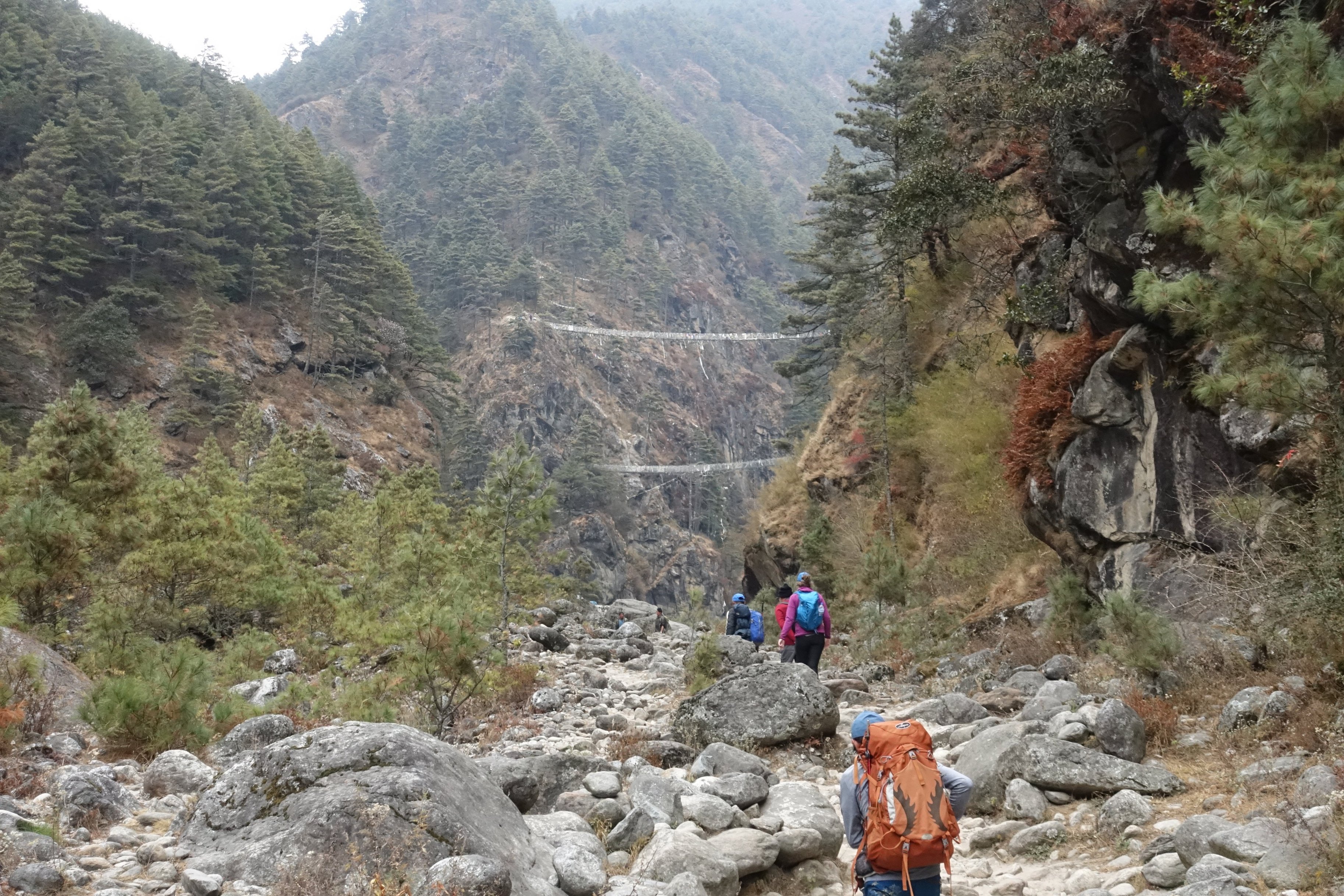 Everest Base Camp trek route