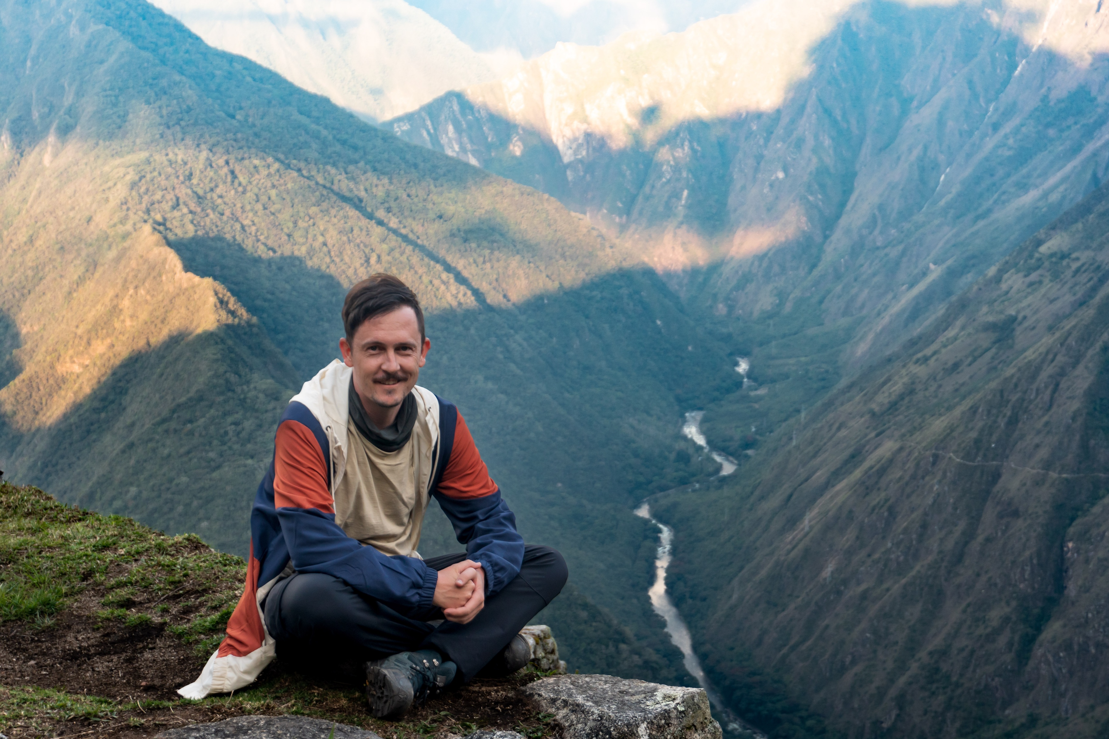 Daniel Jackson on Inca Trail, Peru