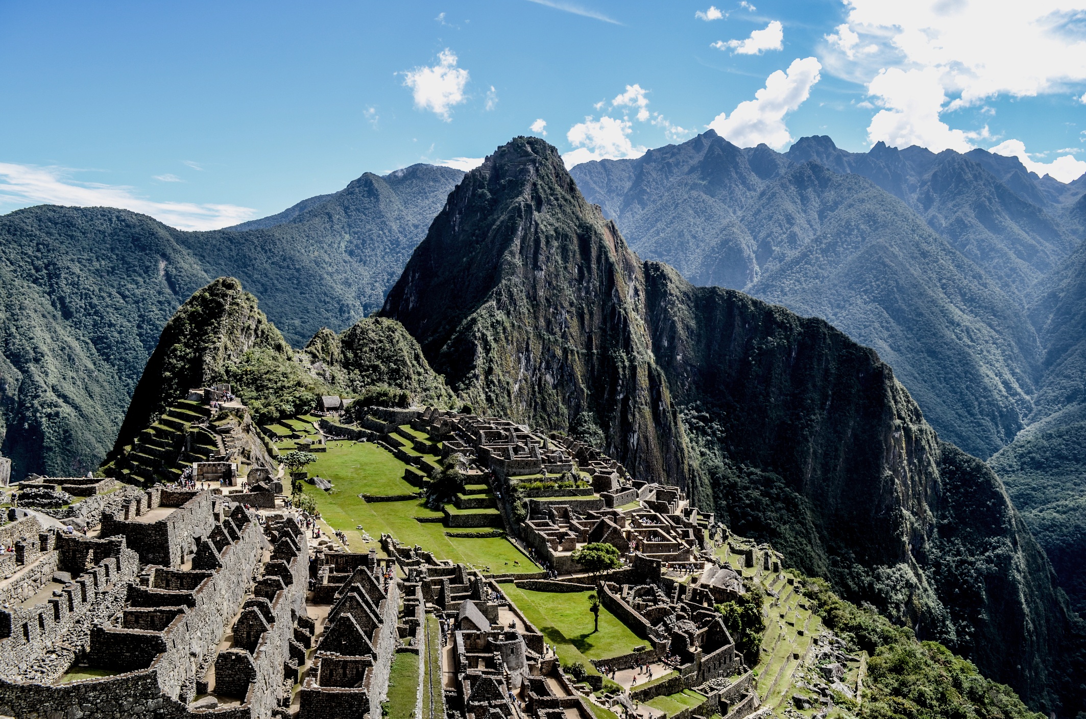 Ours. Machu Picchu Inca ruins, May 2015, Peru, Cusco region