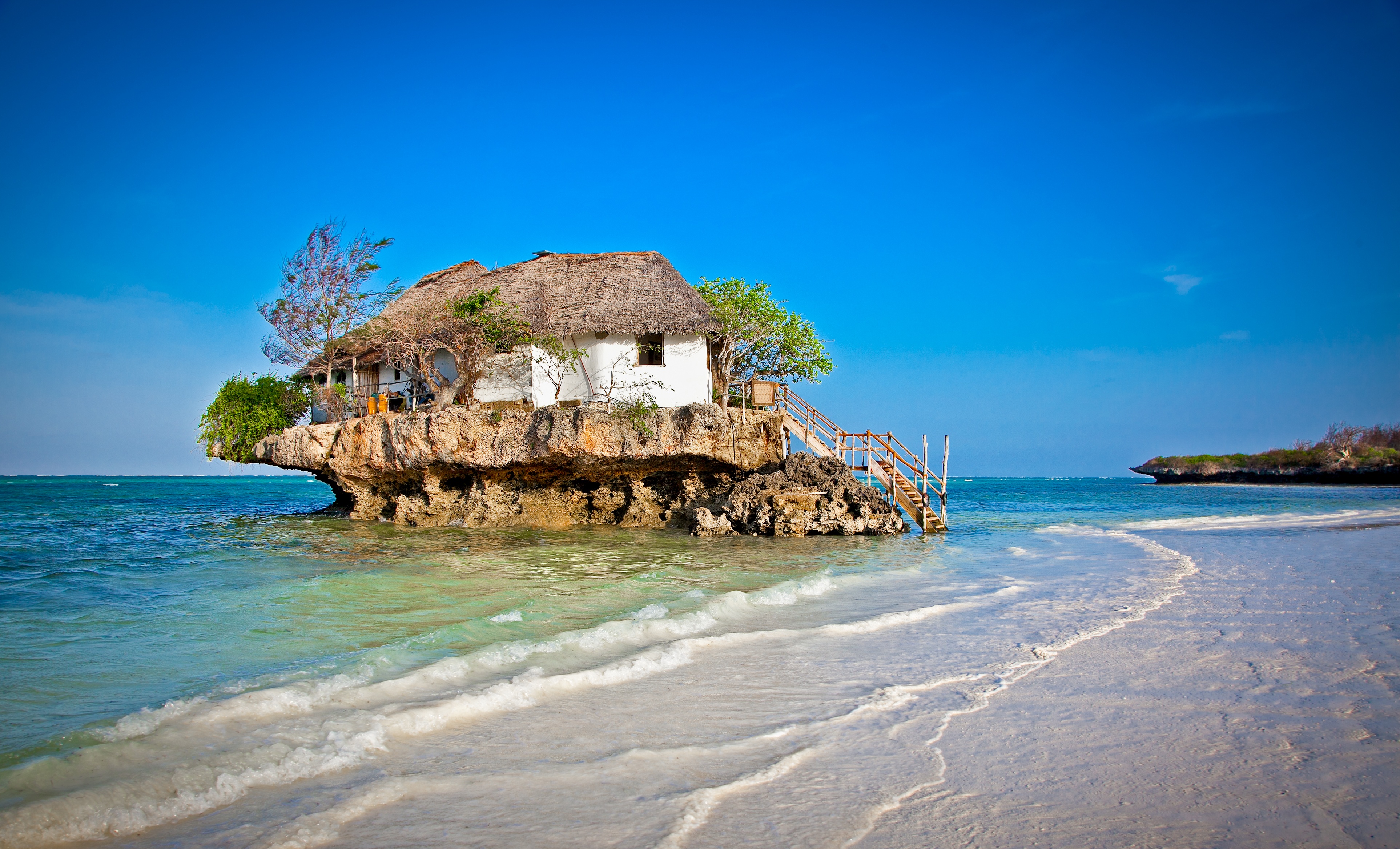 Ours. Restaurant Rock, Zanzibar, Tanzania