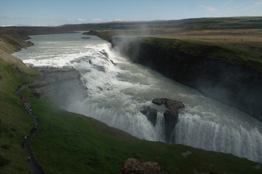 Gullfoss-waterfall-summer-Iceland