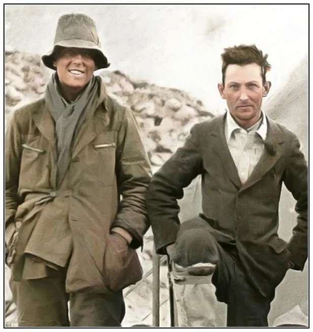 George Mallory and Andrew “Sandy” Irvine